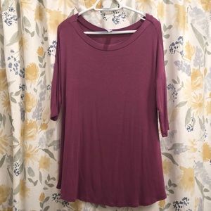 💞4 for $25💞 Purple tunic/shirt